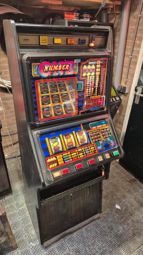 Barcrest "Number One" in Originele Staat!, Verzamelen, Automaten | Gokkasten en Fruitautomaten, Zo goed als nieuw, Gulden, Met sleutels