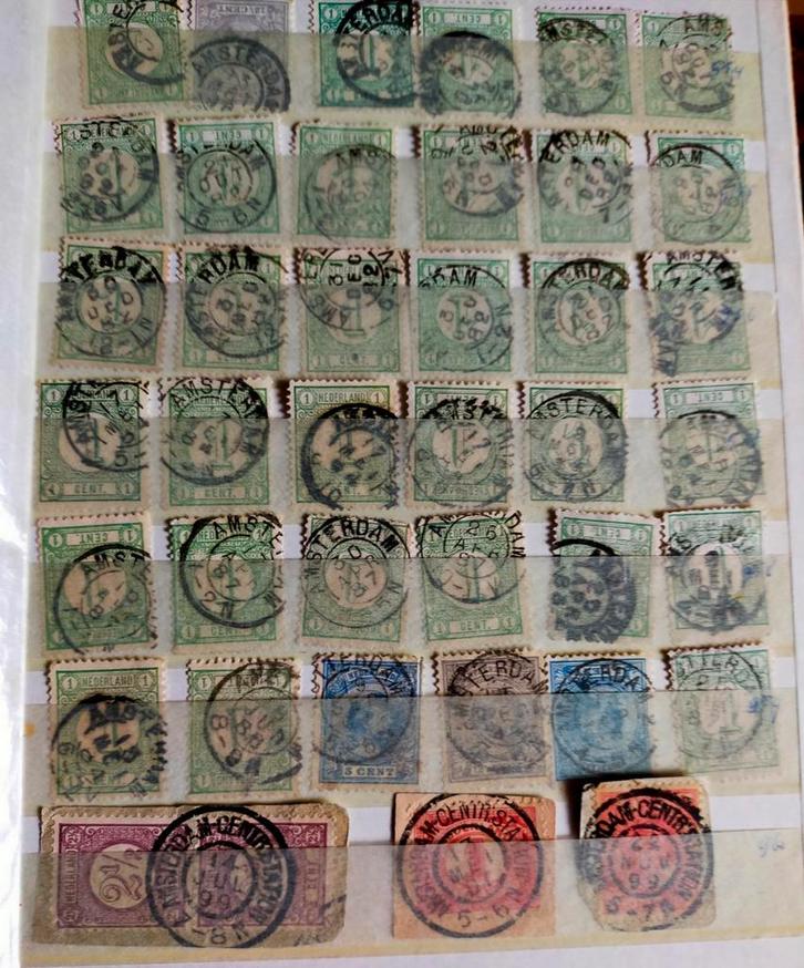 Oude Nederlandse Postzegels - Gestempeld, Postzegels en Munten, Postzegels | Volle albums en Verzamelingen, Nederland, Ophalen of Verzenden