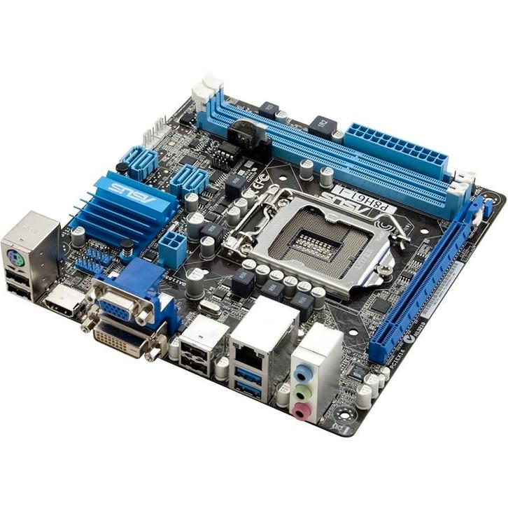 ASUS P8H61-I LGA1155 DDR3 Intel Motherboard, Computers en Software, Moederborden, Gebruikt, DDR3, Ophalen of Verzenden