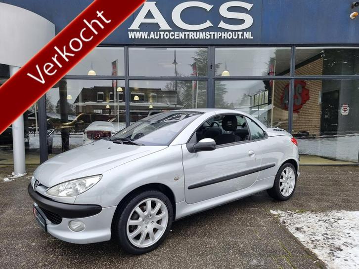 Peugeot 206 CC 1.6-16V | NL Auto | 100% onderhouden | NAP -, Auto's, Peugeot, Bedrijf, Te koop, ABS, Airbags, Airconditioning
