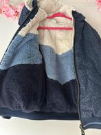 Winterjas WE maat 110-116 donkerblauw omkeerbaar, Kinderen en Baby's, Kinderkleding | Maat 110, Ophalen of Verzenden, Zo goed als nieuw