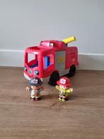 Little people brandweer, Ophalen, Gebruikt, Auto of Voertuig, Met geluid