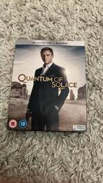 James Bond: Quantum Of Solace 4k + Blu-Ray (met slipcover), Ophalen of Verzenden, Zo goed als nieuw, Actie