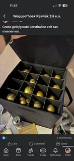 Gratis Gouden Kerstballen - Zelf Tas Meenemen!, Ophalen, Gebruikt