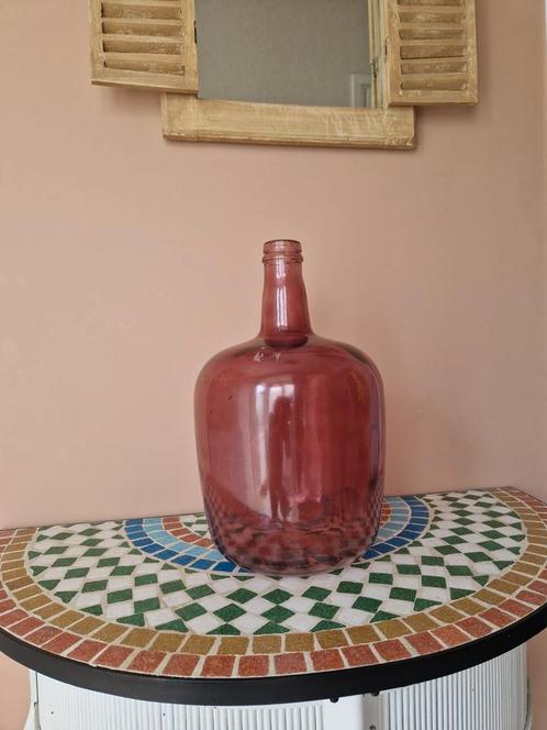 Mica decoratie Vaas, Huis en Inrichting, Woonaccessoires | Vazen, Gebruikt, Overige kleuren, Minder dan 50 cm, Ophalen of Verzenden
