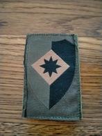 NL KL 1 e legerkorps patch , gvt , velcro, Verzamelen, Militaria | Algemeen, Verzenden, Landmacht, Nederland, Embleem of Badge