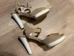 Hogan Hakken Maat 37,5, Kleding | Dames, Schoenen, Ophalen of Verzenden, Gedragen, Beige, Schoenen met hoge hakken