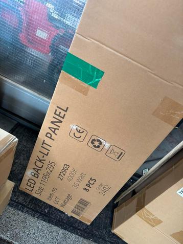 Led panelen 120x30 4000k beschikbaar voor biedingen