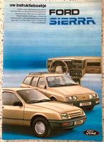 Instruktieboekje Ford SIERRA, Ophalen of Verzenden