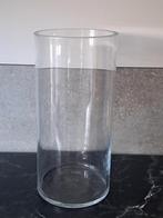 Glazen vaas, cilinder, Huis en Inrichting, Ophalen, Overige kleuren, Minder dan 50 cm, Glas