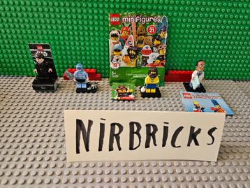 Lego minifiguren serie 21, batman, star wars, simpsons beschikbaar voor biedingen