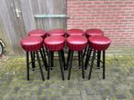 8 stuks barkrukken café horeca kroeg mancave keet bar bar, Ophalen of Verzenden, Zo goed als nieuw, 60 tot 90 cm