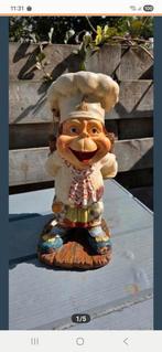 Laaf kok met plek voor blocnote op rug, Ophalen, Beeldje of Poppetje