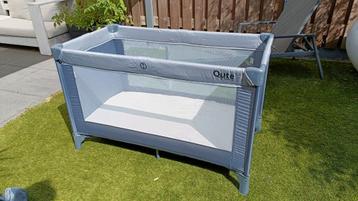 Qute q-sleep kinder campingbed met matras beschikbaar voor biedingen