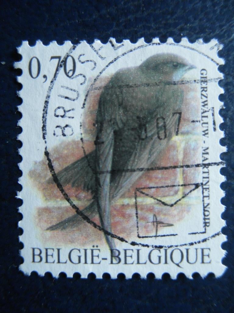 Postzegels België 2007 vogels nr. 3664 - cw. € 1,20., Ophalen of Verzenden, Gestempeld