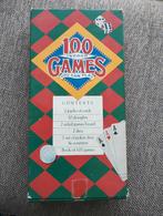 Doos met 100 indoor spellen., Ophalen, Zo goed als nieuw