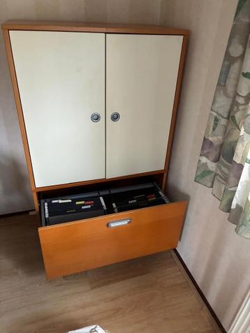 Ikea Effektiv Dossier Kast met Legplank en Lade - afbeelding 1