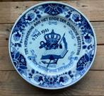 Delfts Blauw Wandbord 5 Mei 1945, Ophalen of Verzenden