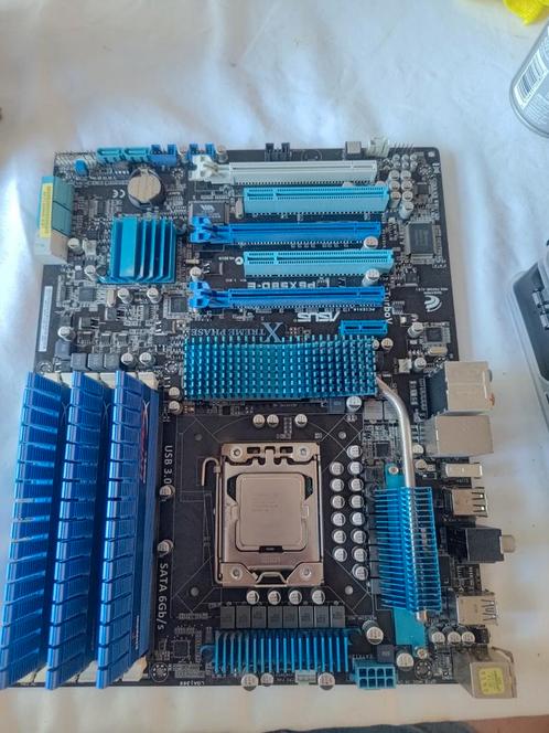 X58 moederbord I7 950 6gb ram, Computers en Software, Moederborden, Gebruikt, Intel, DDR3, Ophalen