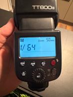 Godox TT600 Flitser voor Sony, Ophalen of Verzenden, Gebruikt, Overige merken, Kantelbaar