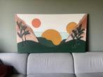 Zelfgemaakt schilderij., Ophalen