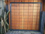 A-kwaliteit. Verzinkt en gecoat ral 7016 antraciet vleugel., Tuin en Terras, Ophalen, Zo goed als nieuw, IJzer, Dubbelstaafmat hekwerk
