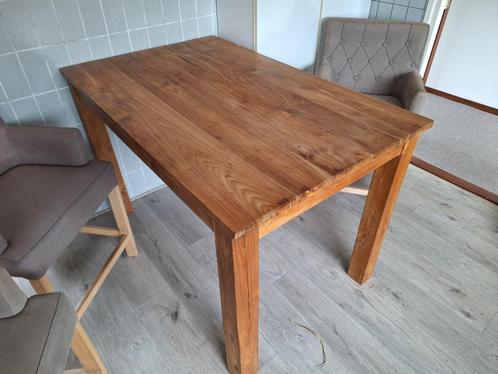 Mooie hoge eettafel / bar tafel, Huis en Inrichting, Tafels | Eettafels, Gebruikt, 50 tot 100 cm, 100 tot 150 cm, Vijf personen of meer