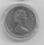 nr 13 Penning Munt 25 pence gekleurd, Ophalen of Verzenden, Overige materialen, Buitenland