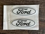 Gel Badge Wit & Zwart Ford Fiesta MK7,5 | 2013-2017, Ophalen of Verzenden