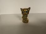 letterbak vintage messing beeldje kat, Ophalen of Verzenden, Zo goed als nieuw, Dier