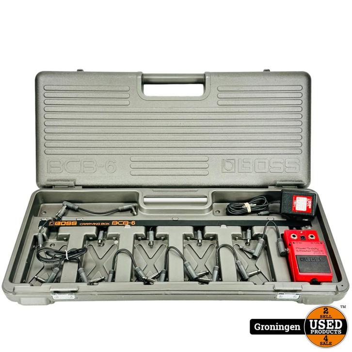 Boss BCB-6 Pedal Board Carrying Box Grey - Japan 1980s | inc, Muziek en Instrumenten, Effecten, Zo goed als nieuw