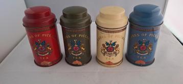 Vintage Jackson's of Piccadilly Thee Blikken Set beschikbaar voor biedingen