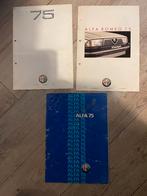 3x Alfa Romeo 75 /sprint dealer Folders, Ophalen of Verzenden, Zo goed als nieuw, Alfa Romeo, Diverse