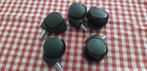 Bureaustoel wiel 11mm set 5 zwenkwiel bureau stoel wieltje, Ophalen of Verzenden, Nieuw, Zwart