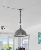 Industriële hanglamp in goede staat, Ophalen, Gebruikt, Metaal, Minder dan 50 cm