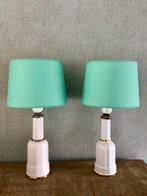 Set vintage Søholm Tafellampen Denemarken, Huis en Inrichting, Lampen | Tafellampen, Ophalen of Verzenden, Zo goed als nieuw, Minder dan 50 cm