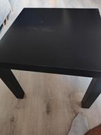 IKEA Lack Bijzettafel / Salontafel - Zwart, Huis en Inrichting, Tafels | Salontafels, Ophalen, Minder dan 50 cm, Gebruikt, Vierkant