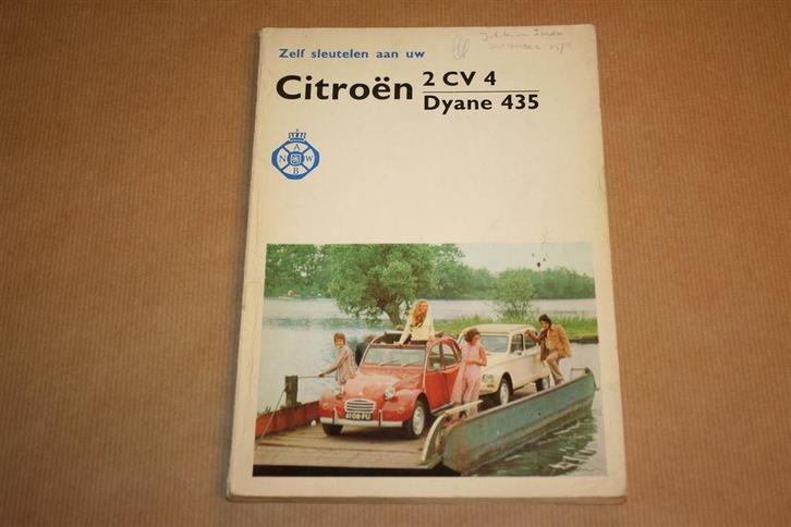 Zelf sleutelen aan uw Citroën 2CV4 / Dyane 435 - Ca 1970, Auto diversen, Handleidingen en Instructieboekjes, Ophalen of Verzenden