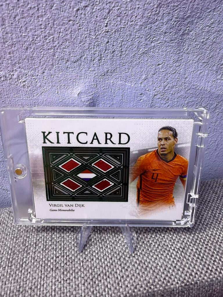 Futera Kitcard Virgil van Dijk 06/20, Verzamelen, Sportartikelen en Voetbal, Zo goed als nieuw, Spelerskaart, Buitenlandse clubs