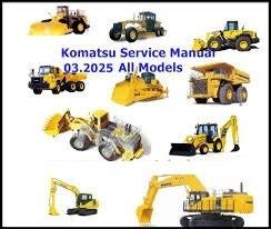 Komatsu All Trucks Repair Manual Pack, Verzenden