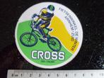 sticker fietsenwinkel de winter arnhem fietscross bmx, Verzenden, Zo goed als nieuw, Bedrijf of Vereniging