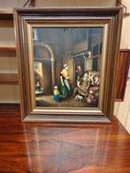 Authentiek olieverfschilderij, gesigneerd door Reemers, Antiek en Kunst, Ophalen