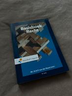 Basisboek Recht - Noordhoff Uitgevers, Ophalen of Verzenden, Gamma, Gelezen, HBO