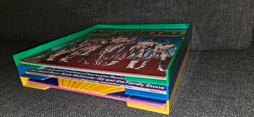 Vintage LP Opbergers - Stapelbaar - Set van 3 beschikbaar voor biedingen