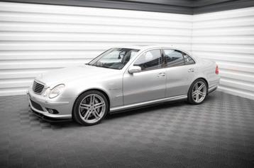 Voorlip sideskirts diffuser - E-Klasse E55 AMG W211 03-06 beschikbaar voor biedingen