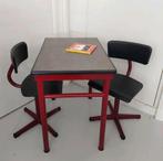Kinderstoel Kindertafel Kinderbureau Tafeltje Vintage, Ophalen, Gebruikt, Tafel(s) en Stoel(en)