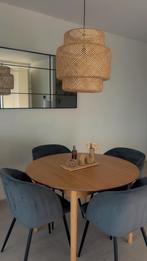 Uitschuifbare eettafel, Huis en Inrichting, Tafels | Eettafels, Ophalen, 100 tot 150 cm, Rond, 200 cm of meer