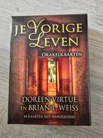 Je Vorige Leven Orakelkaarten - Doreen Virtue & Brian Weiss, Ophalen of Verzenden, Zo goed als nieuw, Ziel of Sterfelijkheid, Doreen Virtue & Brian Weiss