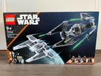 Lego 75348 mandalorian fang fighter vs tie interceptor, Ophalen of Verzenden, Nieuw, Complete set, Lego