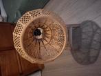 Rieten plafondlamp, Huis en Inrichting, Lampen | Lampenkappen, Ophalen of Verzenden, Zo goed als nieuw, Rond